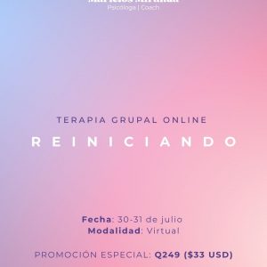 Terapia Grupal Reiniciando